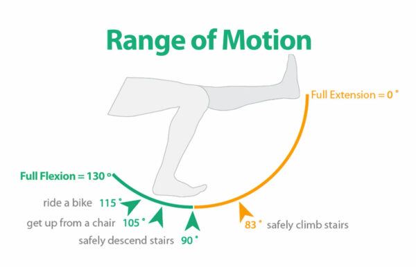 knee passive range of motion